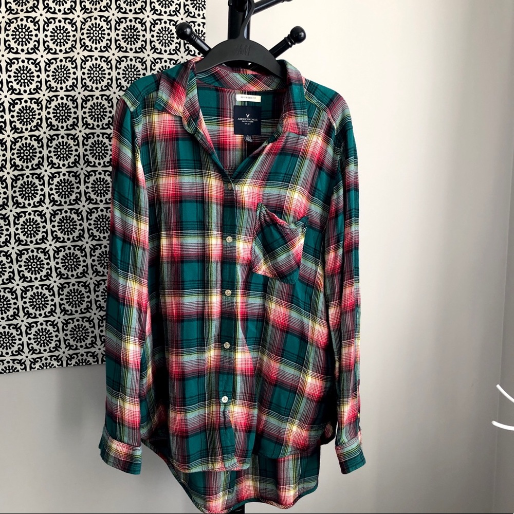 AEO Boyfriend Flannel